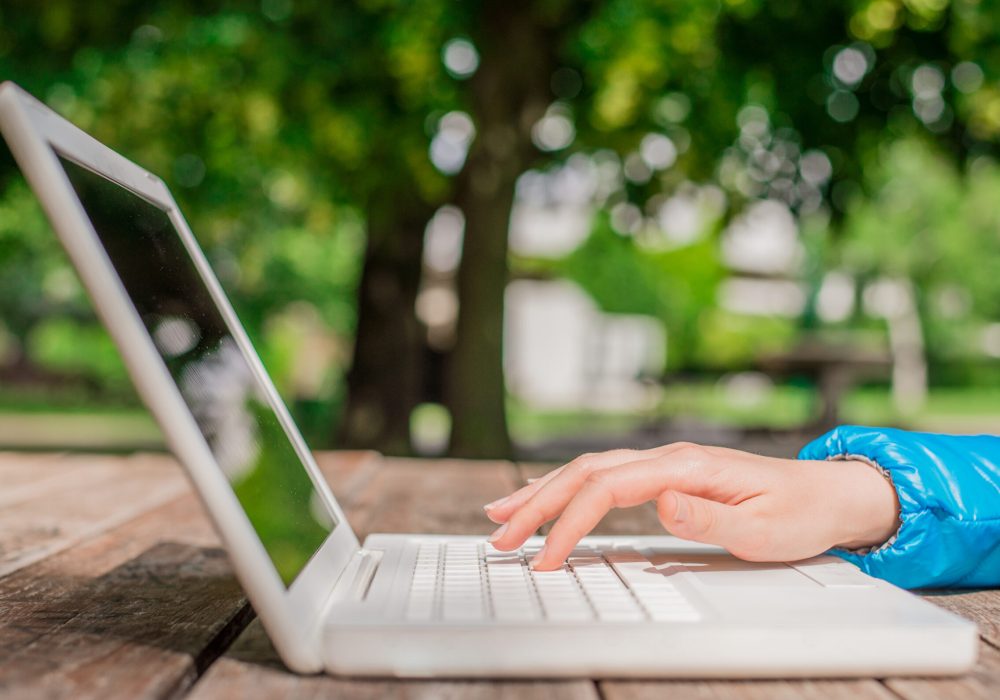 Arbeiten in der Natur